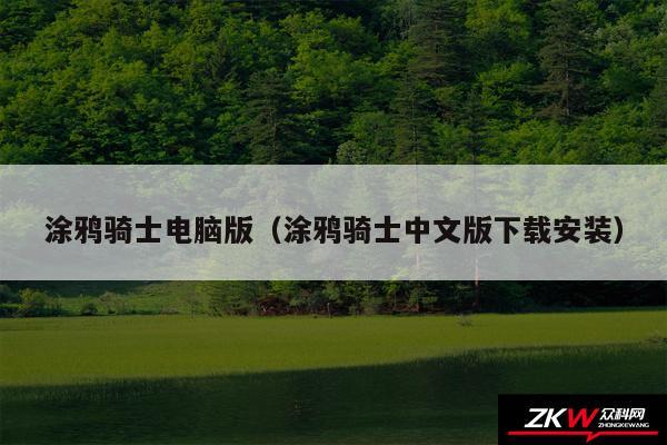 涂鸦骑士电脑版（涂鸦骑士中文版下载安装）