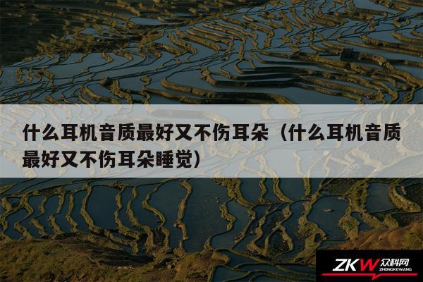 什么耳机音质最好又不伤耳朵（什么耳机音质最好又不伤耳朵睡觉）