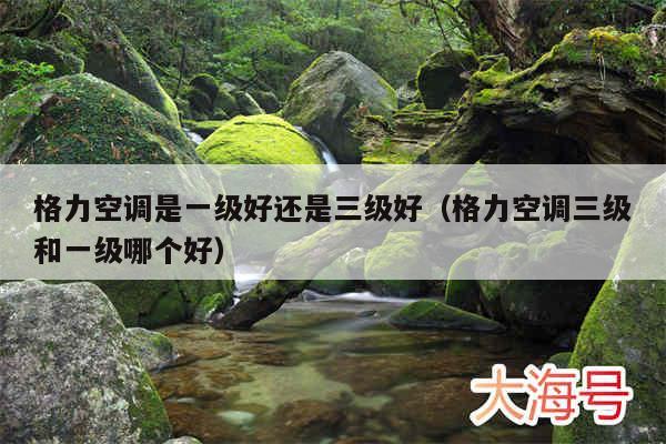 格力空调是一级好还是三级好（格力空调三级和一级哪个好）