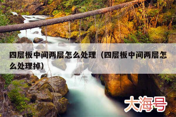 四层板中间两层怎么处理（四层板中间两层怎么处理掉）