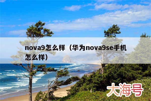 nova9怎么样（华为nova9se手机怎么样）