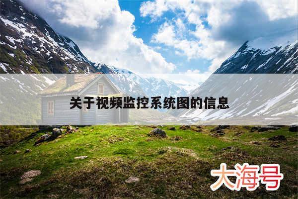 关于视频监控系统图的信息