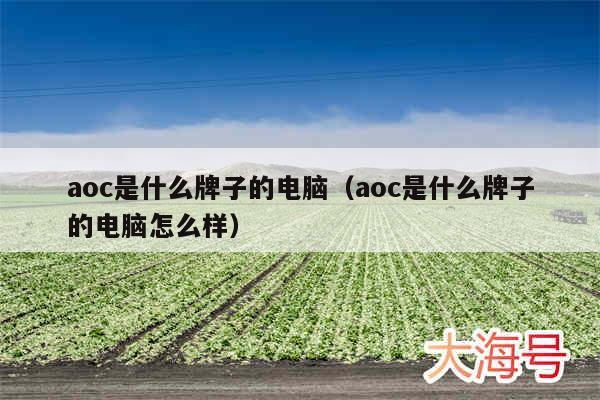 aoc是什么牌子的电脑（aoc是什么牌子的电脑怎么样）