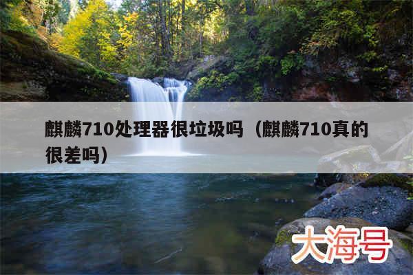 麒麟710处理器很垃圾吗（麒麟710真的很差吗）