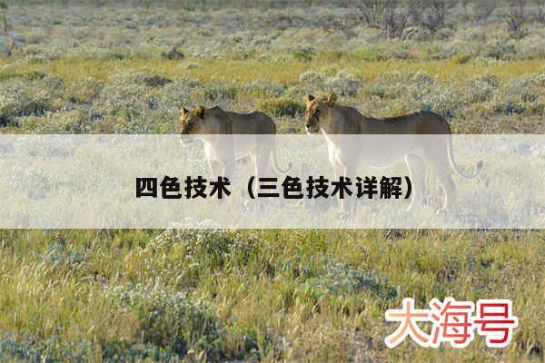 四色技术（三色技术详解）