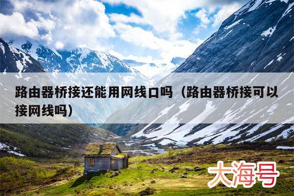 路由器桥接还能用网线口吗（路由器桥接可以接网线吗）