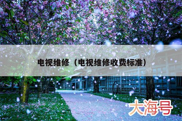 电视维修（电视维修收费标准）