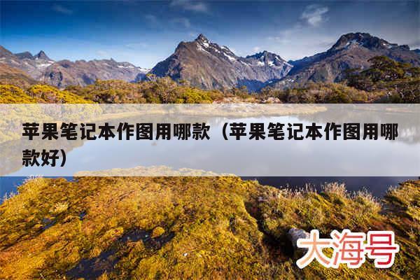 苹果笔记本作图用哪款（苹果笔记本作图用哪款好）