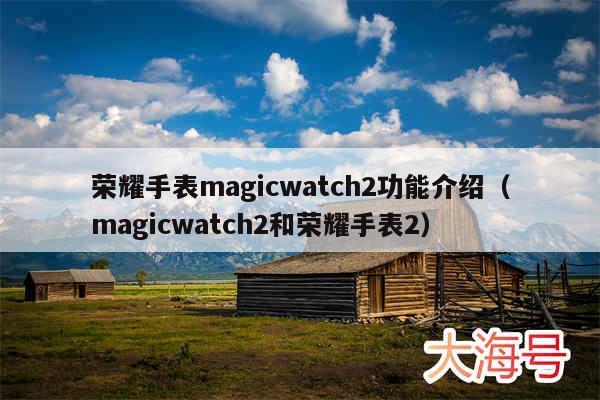 荣耀手表magicwatch2功能介绍（magicwatch2和荣耀手表2）