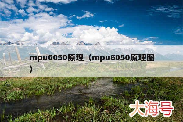 mpu6050原理（mpu6050原理图）