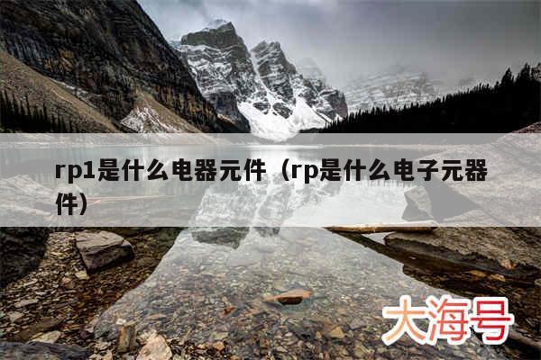 rp1是什么电器元件（rp是什么电子元器件）