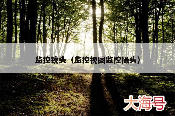 监控镜头（监控视图监控摄头）