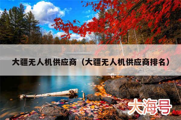大疆无人机供应商（大疆无人机供应商排名）