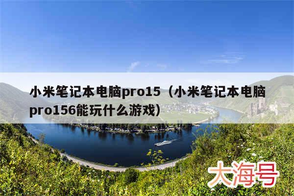小米笔记本电脑pro15（小米笔记本电脑pro156能玩什么游戏）