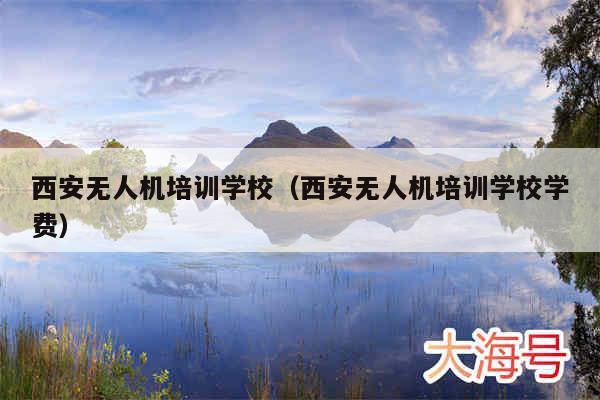 西安无人机培训学校（西安无人机培训学校学费）