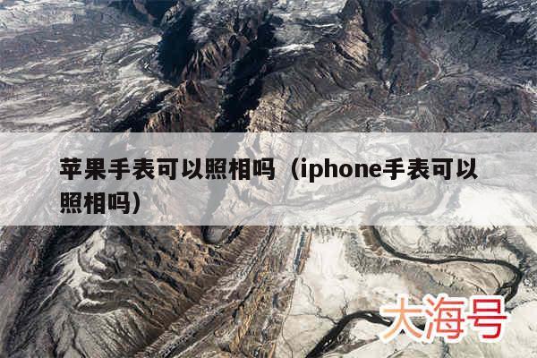 苹果手表可以照相吗（iphone手表可以照相吗）