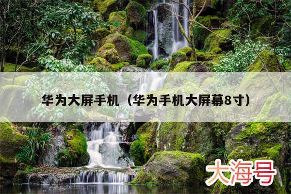 华为大屏手机（华为手机大屏幕8寸）