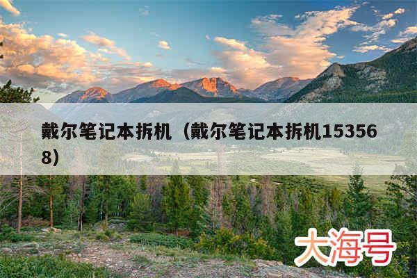 戴尔笔记本拆机（戴尔笔记本拆机153568）