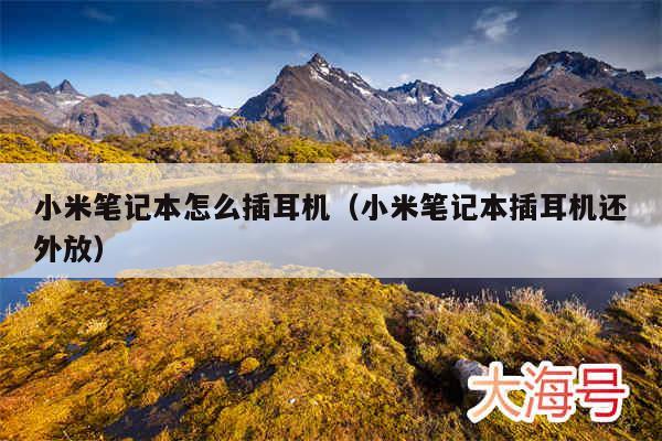 小米笔记本怎么插耳机(小米笔记本插耳机还外放)