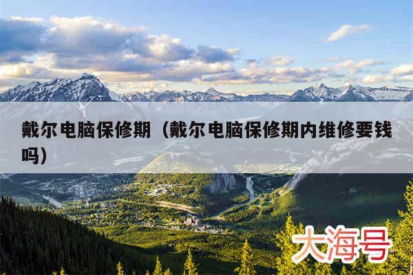 戴尔电脑保修期(戴尔电脑保修期内维修要钱吗)