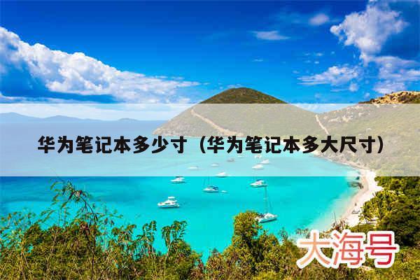 华为笔记本多少寸(华为笔记本多大尺寸)