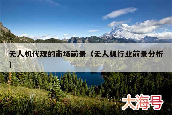 无人机代理的市场前景(无人机行业前景分析)