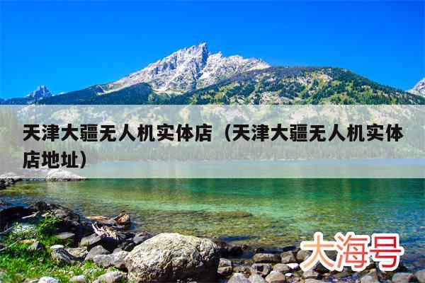 天津大疆无人机实体店(天津大疆无人机实体店地址)