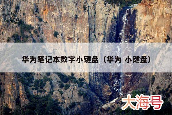 华为笔记本数字小键盘(华为 小键盘)