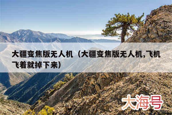 大疆变焦版无人机（大疆变焦版无人机,飞机飞着就掉下来）