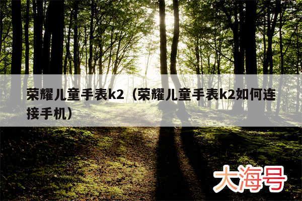 荣耀儿童手表k2（荣耀儿童手表k2如何连接手机）