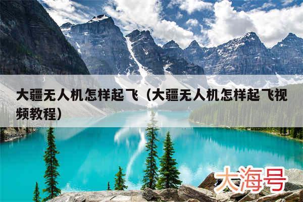 大疆无人机怎样起飞(大疆无人机怎样起飞视频教程)