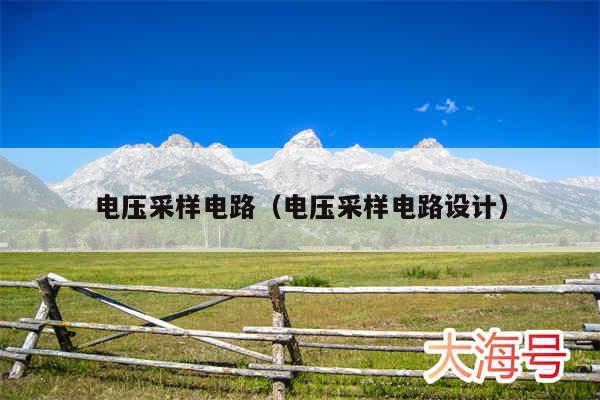 电压采样电路(电压采样电路设计)