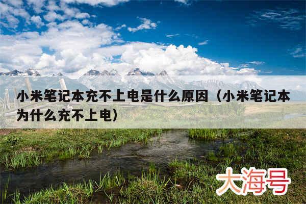 小米笔记本充不上电是什么原因(小米笔记本为什么充不上电)