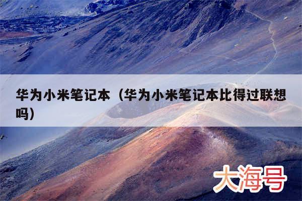 华为小米笔记本(华为小米笔记本比得过联想吗)