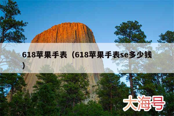 618苹果手表(618苹果手表se多少钱)