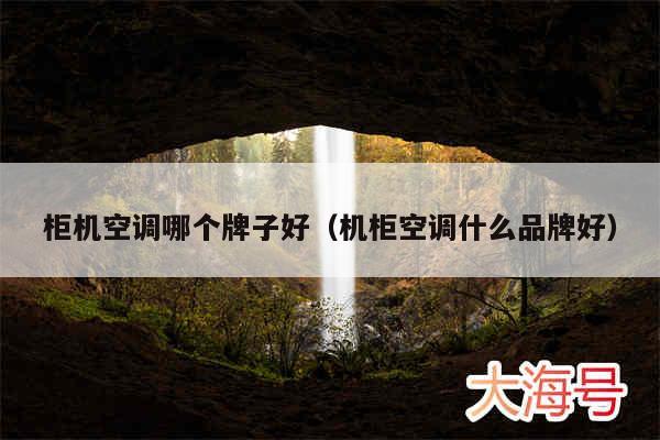 柜机空调哪个牌子好(机柜空调什么品牌好)