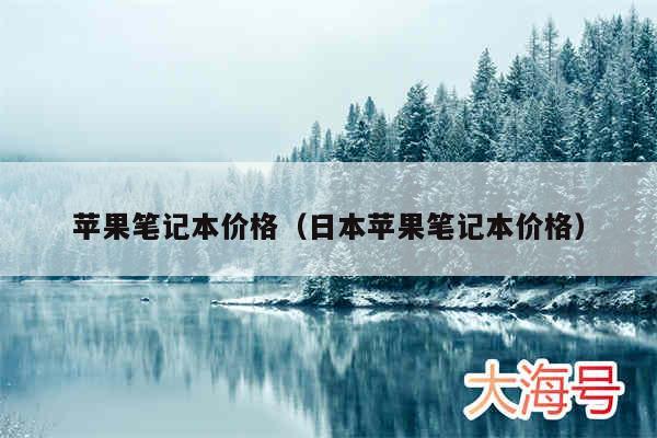 苹果笔记本价格(日本苹果笔记本价格)