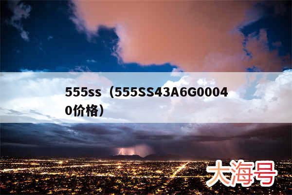 555ss(555SS43A6G00040价格)