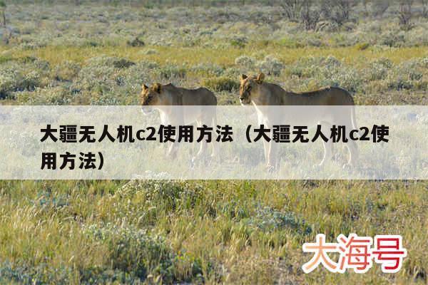 大疆无人机c2使用方法(大疆无人机c2使用方法)