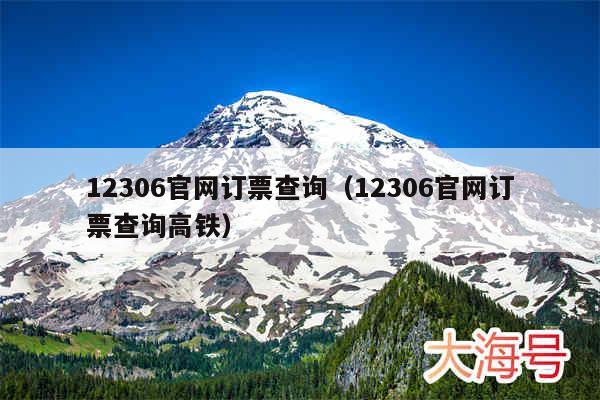 12306官网订票查询(12306官网订票查询高铁)