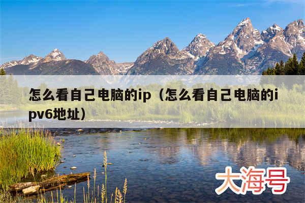 怎么看自己电脑的ip（怎么看自己电脑的ipv6地址）
