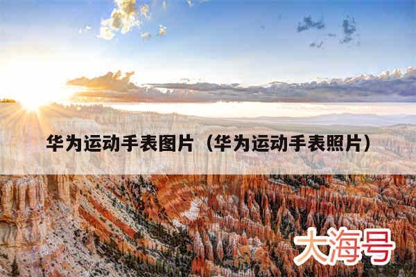 华为运动手表图片（华为运动手表照片）