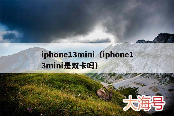 iphone13mini(iphone13mini是双卡吗)