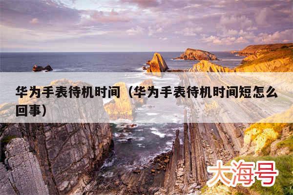 华为手表待机时间(华为手表待机时间短怎么回事)