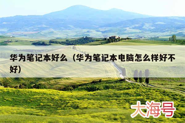 华为笔记本好么(华为笔记本电脑怎么样好不好)