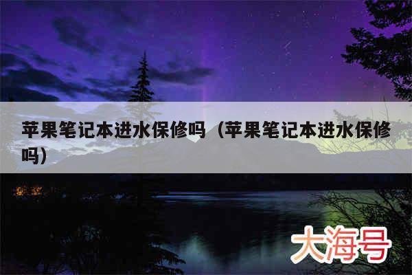 苹果笔记本进水保修吗(苹果笔记本进水保修吗)
