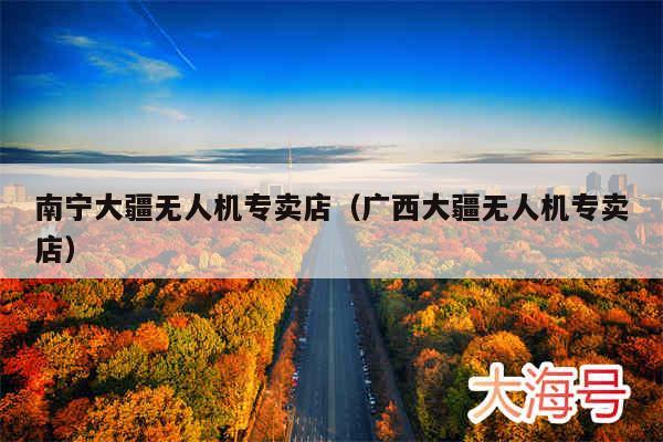 南宁大疆无人机专卖店（广西大疆无人机专卖店）