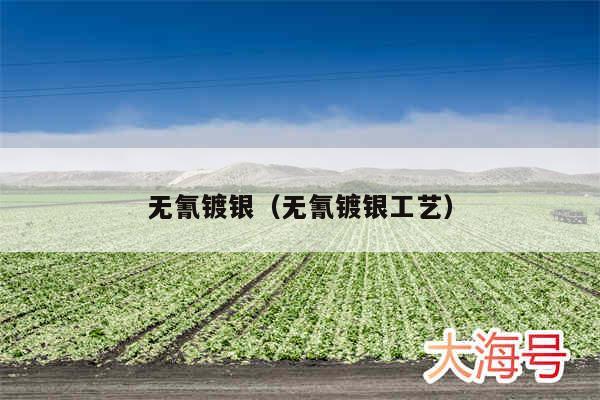 无氰镀银（无氰镀银工艺）