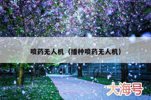 喷药无人机（播种喷药无人机）