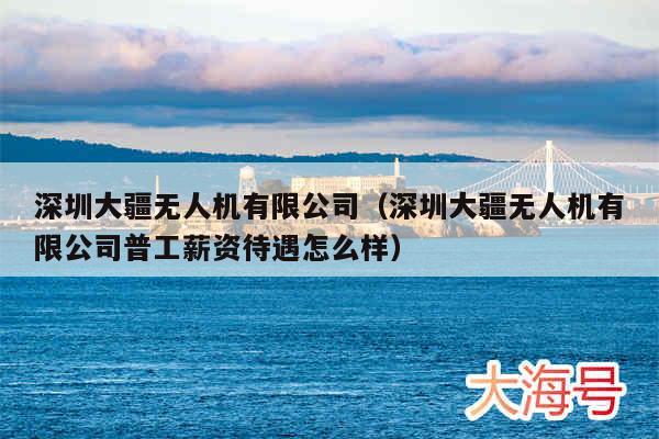 深圳大疆无人机有限公司（深圳大疆无人机有限公司普工薪资待遇怎么样）